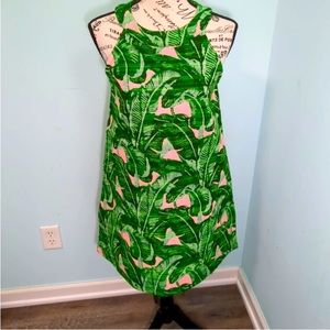 Judith March tropical mini dress small